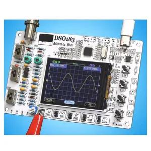 5V DSO183 디지털 오실로스코프 DIY 부품 교육 초보자 실습 훈련 측정기 전자 제품-A86Z