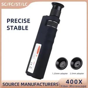 광섬유 현미경 휴대용 CL 400x 배율