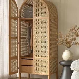 입본장 라탄옷장 이불장 키큰 차림새 수납장 라탄 원목장농