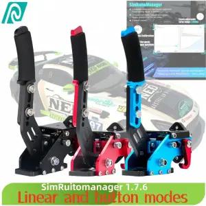 Usb Simracing 핸드 브레이크 Pc 게임 스티어링 휠 용 기계식 드트 Sim Racing 조종석 El 레버