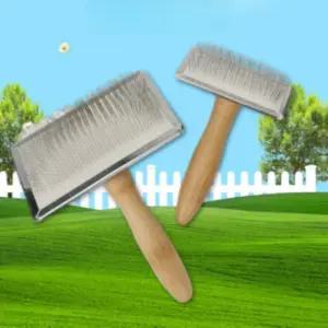 한 털제거 빗 애견 브러쉬 부드럽게 죽은털 제거 강아지 털정리 단모 고양이털청소빗