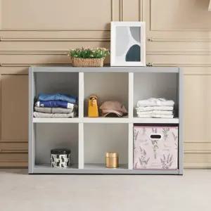 노르딕 3x2 아기방 오픈 선반 책장 1200 (3색) 유아 낮은 정리함 전시용