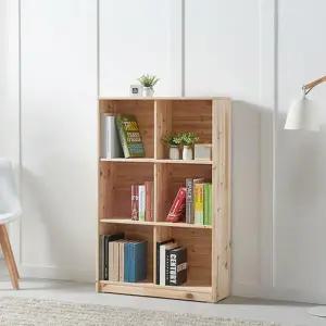 아이방 피톤치드 3단 6칸 삼나무 책장 800 키즈룸 전면 추천 어린이집 키즈