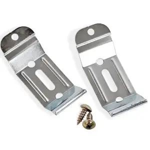 커튼스냅 레일 1065 고정 브라켓2P 우드블라인드용