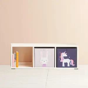 아이방 낮은 심플 화이트 1단 책장 추천 베이비 미니 전면 장난감 아동