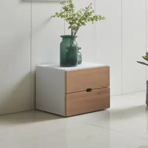 안방 간편수납 2단 미니 서랍장400(7컬러) 예쁜 자취방 정리함 멀티 앤티크