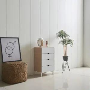 미니멀 소품 악세사리 보관용 4단 서랍장400(7컬러) 멀티 기숙사 양말 긴