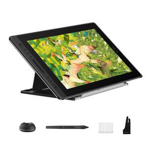 화면 16K 레벨의 HUION Kamvas Pro 16 V2 드로잉 태블릿 PenTech 4.0 배터리 프리 펜, 15.6인치 풀 라미네이팅 스마트 터치 바 및 6키 아트 태블릿이 Windows, Mac 및 Linux와 함께 작동합니다