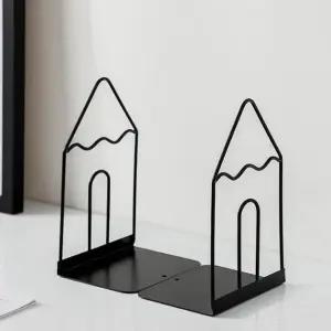 북엔트 블랙 L자형 책꽂이 책정리 2P세트