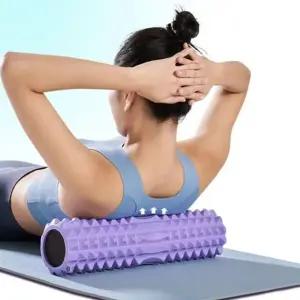 하드 돌기형 요가 종아리 마사지 폼롤러 다리근육