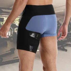 남성 여성 런닝 골프 트레이닝 허벅지 근육 지지 벨트