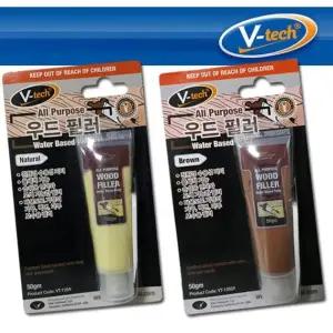 V텍 수용성 우드필러 퍼티 가구 벽 마루보수