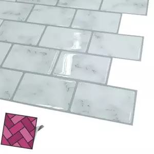 월타일스티커 018 대리석 벽돌 DIY 스티커타일