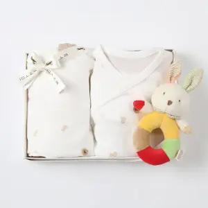 에뜨와 ETTOI 콜린배내수트3종SET출산선물,백일,임신,말띠,딸랑이,저고리 492391