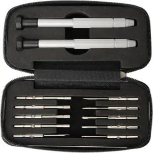 안경/안경/시계/휴대폰/시계용 CJRSLRB 드라이버 키트 수리 도구 12피스 정밀 미니 세트 여행용 포켓