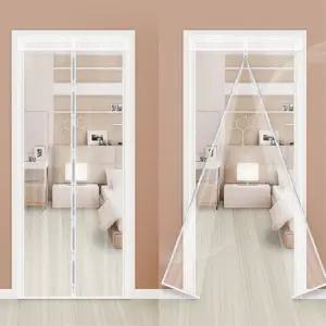 현관 대형 150x230 투명 자석 방풍 비닐 커튼 바람막이 방한커텐 출입문 외풍차단