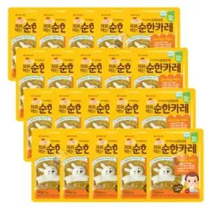 아이배냇 베베 처음먹는 순한 소스 카레 50g 20개