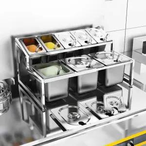 업소용 스테인리스 양념 스테인레스 디스펜서 소분