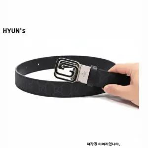 구찌 MUST IT_GUCCI 스퀘어드 인터로킹 G 리버서블 벨트 715603 K9GSN 1000)