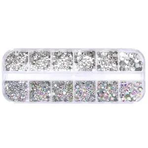 [골드스마일]네이처스 파머 사이즈혼합 네일스톤 오로라 네일파츠