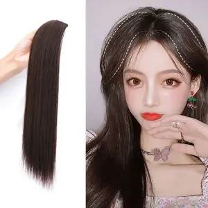 여성 볼륨 부분 가발 데일리 붙임머리 패션 헤어피스