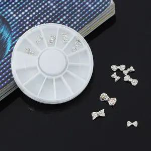 [골드스마일]리본 네일파츠 12종세트 네일스톤