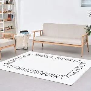 [골드스마일]사계절카페트 알파벳 대형 먼지없는 키즈러그