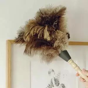 보드겜 타조털 먼저털이개 SIZE 대 총채 타조 먼지 털이 L602