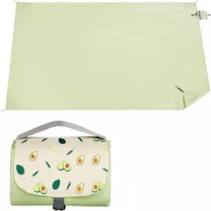 니브 피크닉 담요 휴대용 손잡이가 달린 방수 비치 접이식 세탁 가능 매트 모래 없음 캠핑 바비큐를 위한