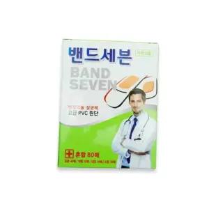 대일제약 밴드 세븐 혼합 80 매 일회용 반창고 거즈