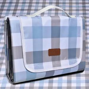 올펑 80 x60 방수 모래 방지 피크닉 매트 - 해변 공원 여행 및 실내용 휴대용 접이식 야외 담요 경량