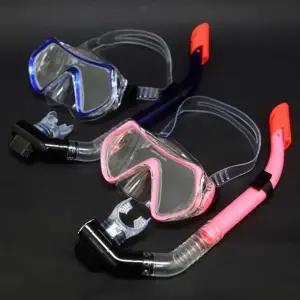 리얼스타 스노쿨링 세트 핑크 블루 물안경 센터클링_23297360
