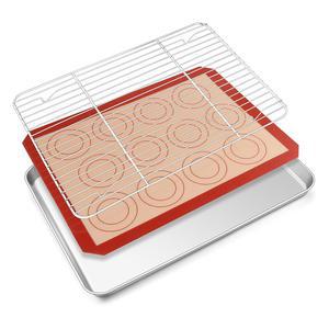 TEAMFAR 스테인리스 냉각 U201D 트레이 12 일상 시트 와이어 16 베이킹 스틸