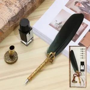 해리포터 호그와트 소품 굿즈 교수님 선물 사장님 대표님 만년필 호텔 볼펜 깃털펜 딥펜 AA0067