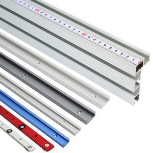 19/30/45/75 유형 알루미늄 합금 T-트랙 슬롯 마이 터 지그 바 슬라이더 테이블 톱 DIY WoodworkingTool