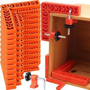 90도 클램프 포지셔닝 클립 L형 직각자 목공용 스플라이싱 도구 캐비닛 박스용