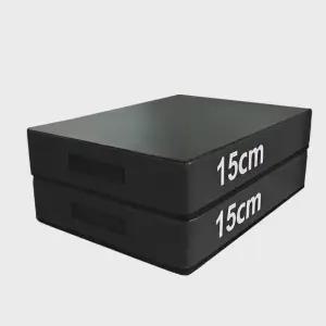 덤벨매트 보호 완충 바닥 펄 50x30x15 이동식 블랙 코튼 바벨정리대 미니 거치대