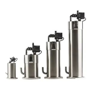 소형 외부 여과기 필터 어항 사양 가지 스테인레스 수조 수족관 D. 두 속도 E