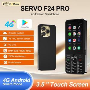 서보 F24 PRO 터치스크린 스마트폰 4G 네트워크 안드로이드 시스템 구글 플레이 토치 WiFi 듀얼심 3.5인치
