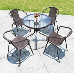 옥상테이블 야외용 4인용 파라솔 카페테이블 인세트 벤치 옥상 4인