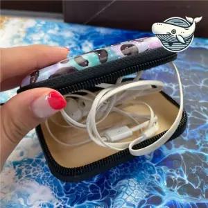 레오파드 스타일 소형 케이스 귀여운 악세서리 동전지갑 미니파우치 이너백 작은파우치