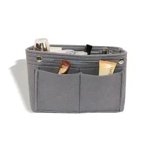 파우치 이너백 그레이 화장품 WFLOW81