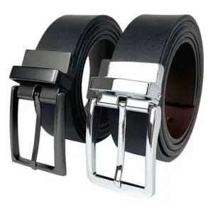 위풍당당 남자 회전형 버클 양면 벨트 허리띠 CR9247 멜빵 자동벨트 허리띠 허리벨트