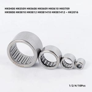니들 롤러 베어링 스탬프 쉘 1/2/4/10 개  HK0408 HK0509 ~ HK