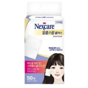 3M 넥스케어 알콜스왑 50매 순면패드 개별포장