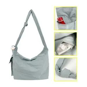 바스락 D03 크로스백 숄더백 경량 천가방 여성백 여성크로스백 여성나일론크로스백