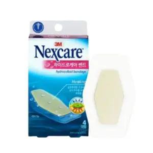 3M 넥스케어 습윤밴드 하이드로케어 밴드 대형 4매