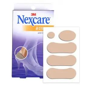 3M 넥스케어 물집방지밴드 혼합형 50매 골프 등산 테니스 구두 군입대 발뒤꿈치보호
