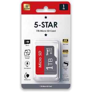 어댑터가 있는 1TB 마이크로 SD 카드 고속 클래스 10 SDXC