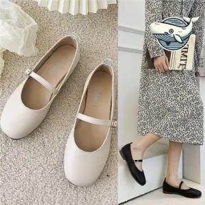 편안한 캐주얼 플랫슈즈 스탭 레이디스 여름 메리제인슈즈 플랫슈즈 여성단화
